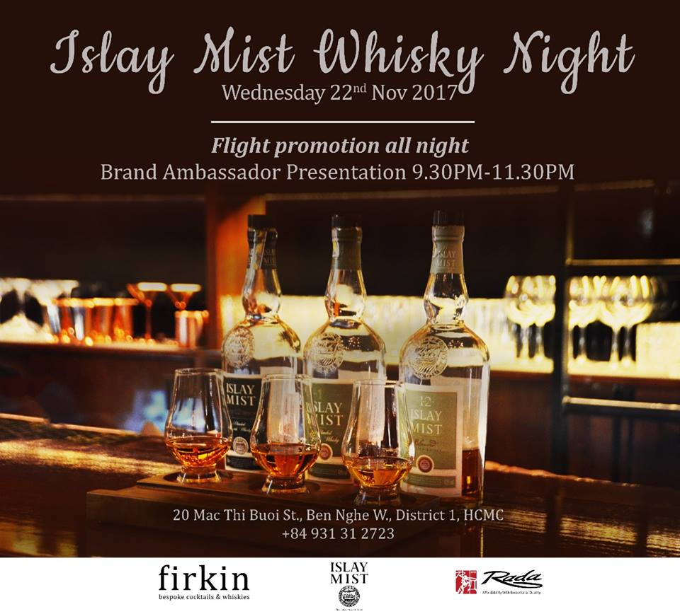 firkin islay whisky best mixology bar ho chi minh hcmc saigon