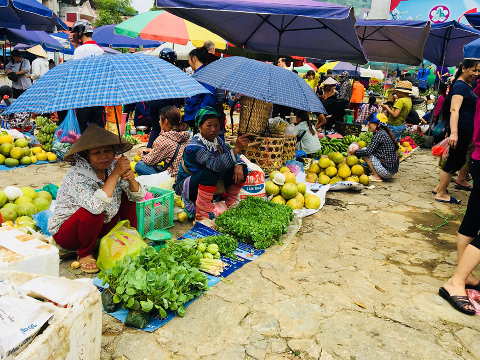 Bac Ha Market Northern Vietnam H'Mong