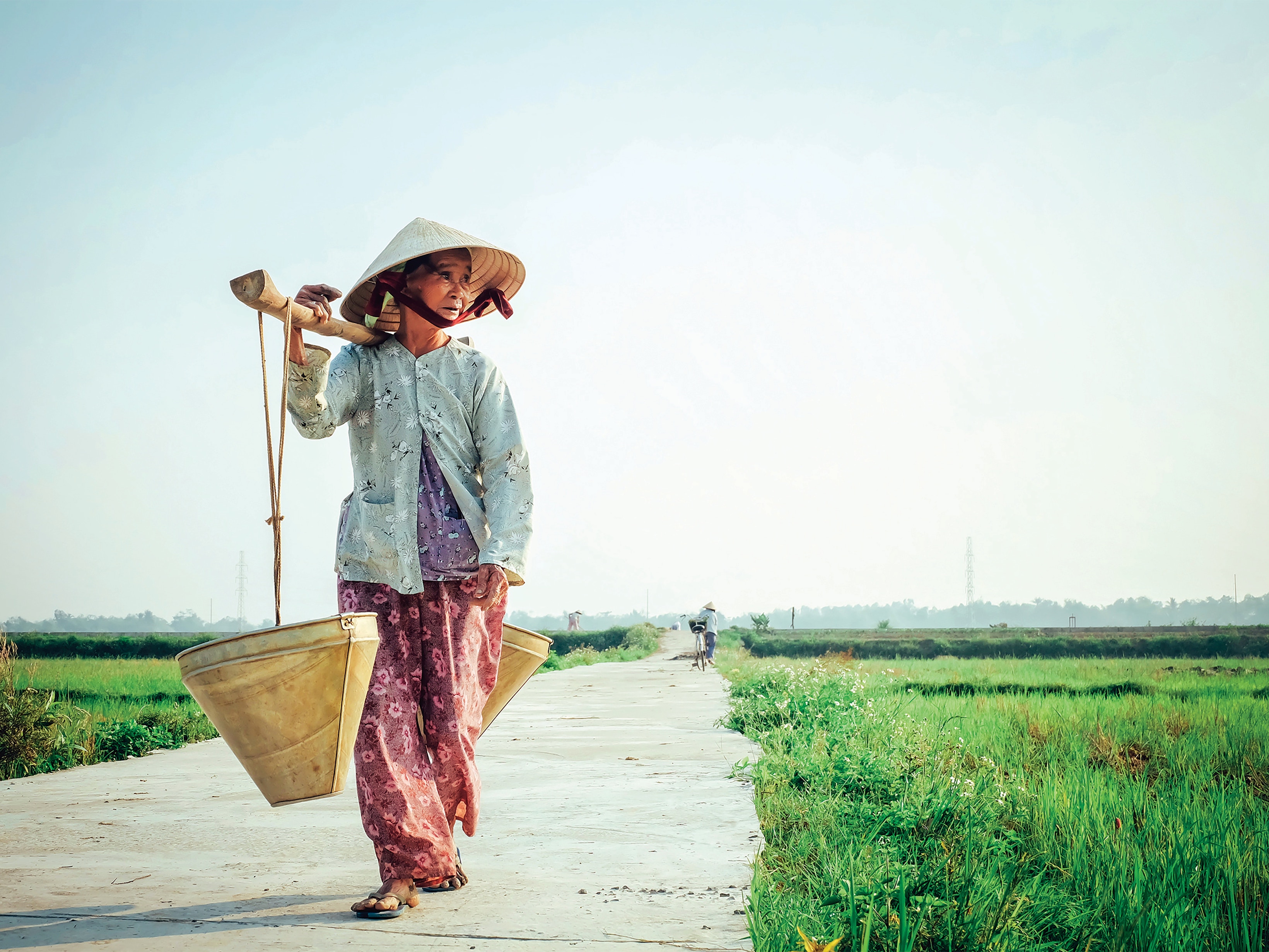 vietnamese ao ba ba old lady pyjamas