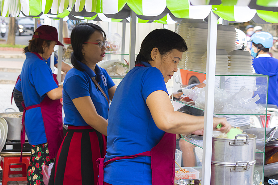 Street food in saigon