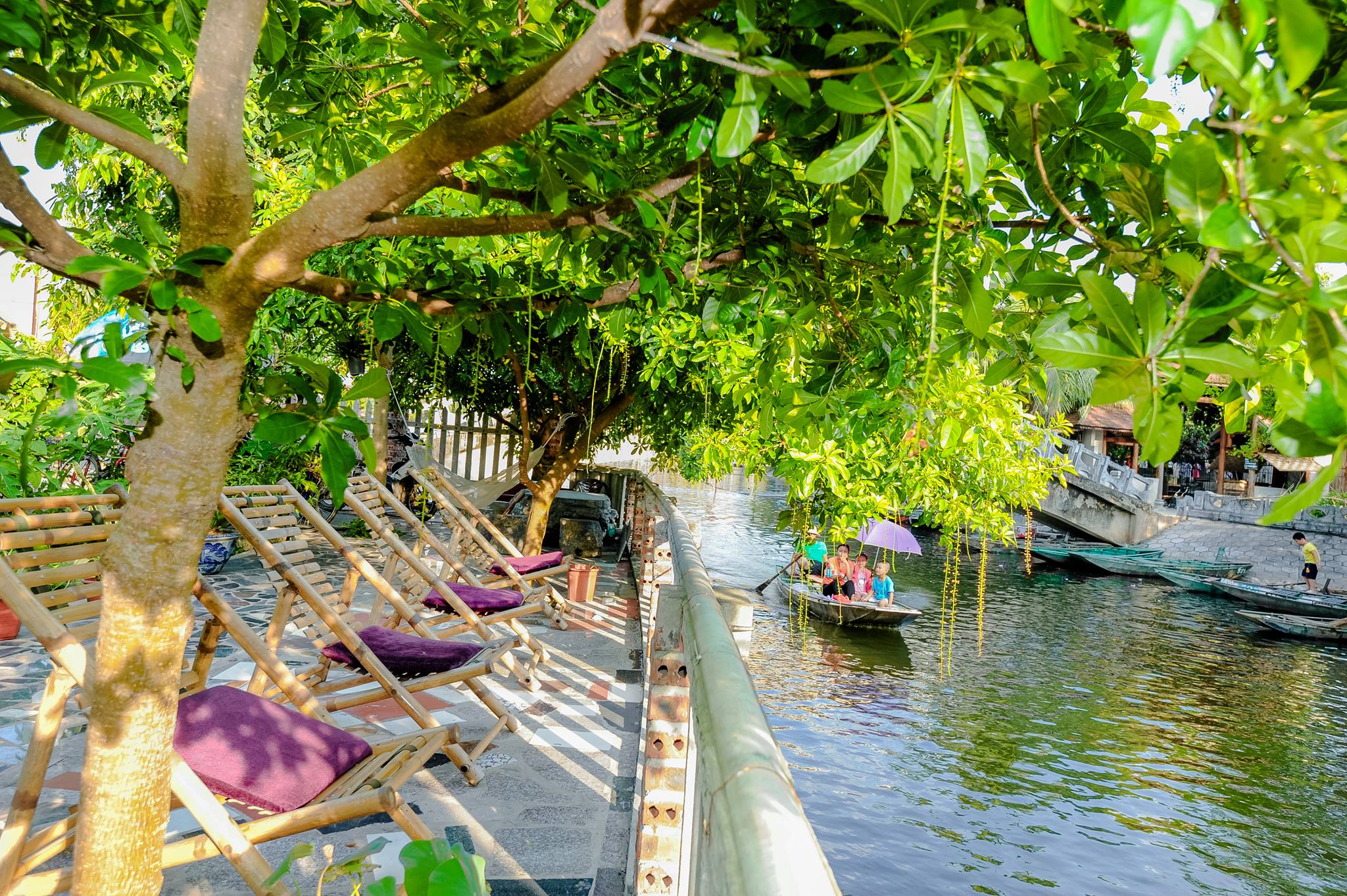 tam coc river view homestay