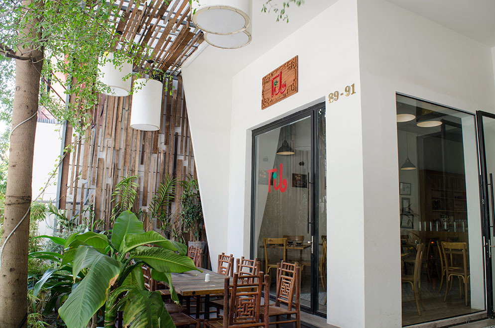 Vegetarian restaurant in Saigon