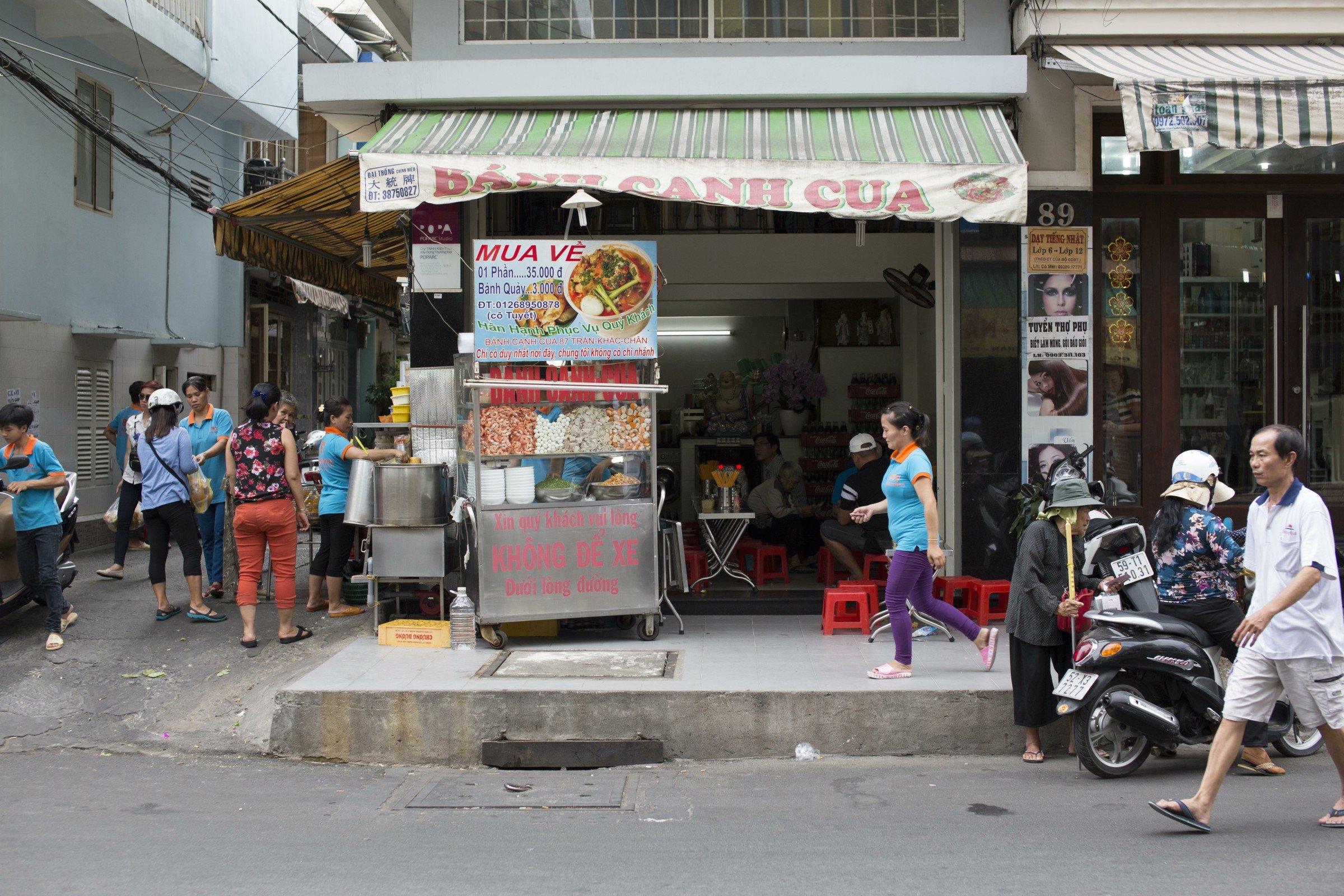 best crab noodle saigon