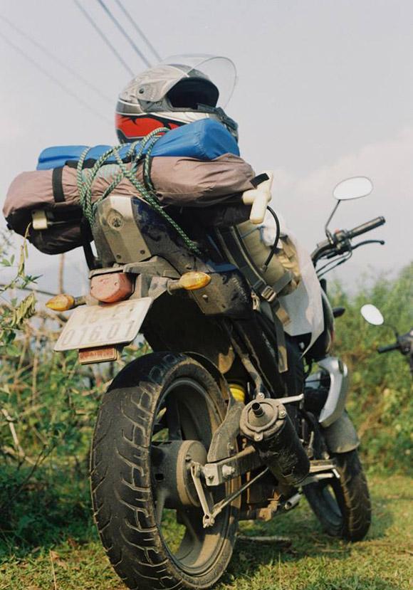 How to prepare items for long trips by motorbike in Vietnam