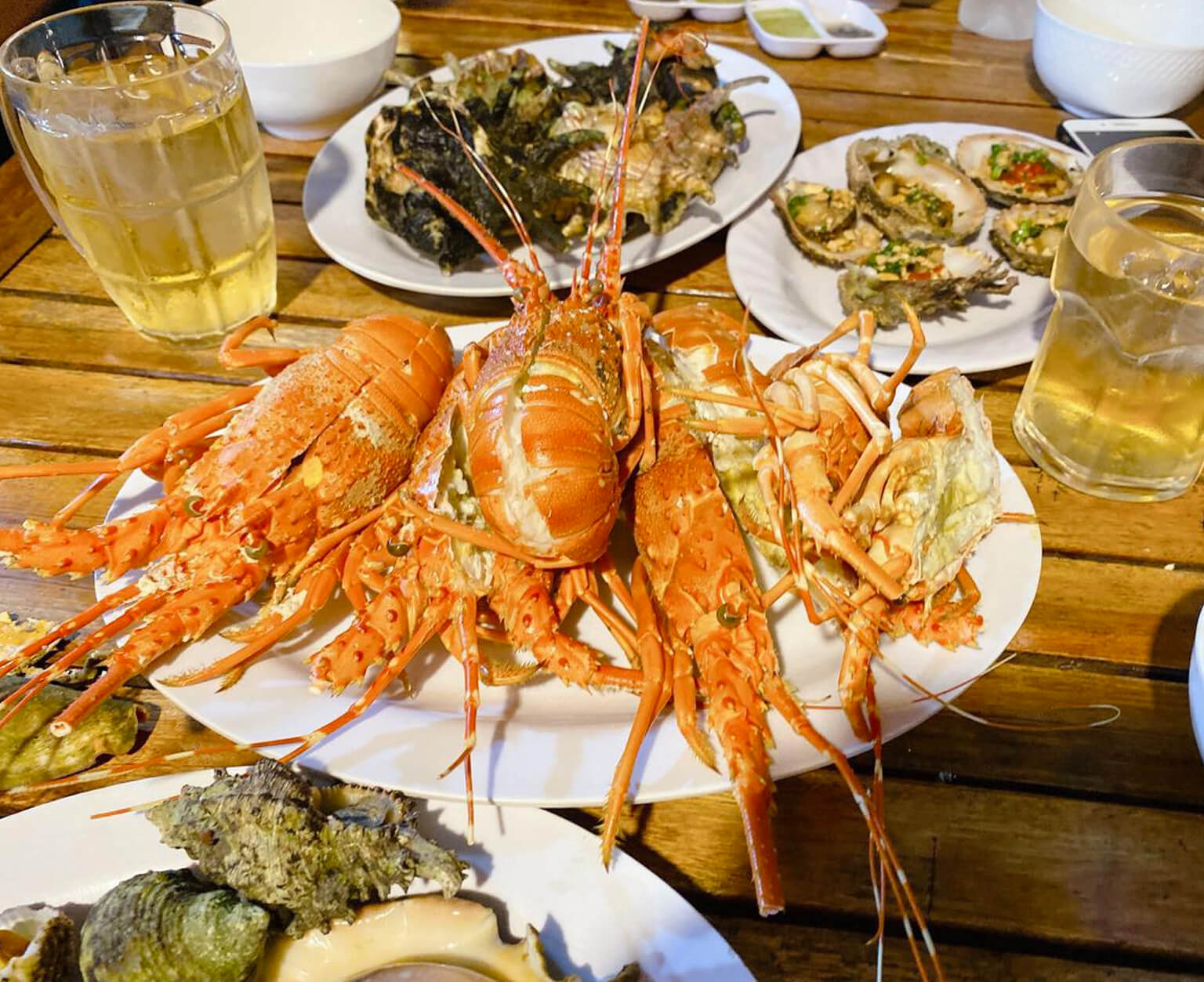 Lobster – The most famous specialty of Binh Ba island
