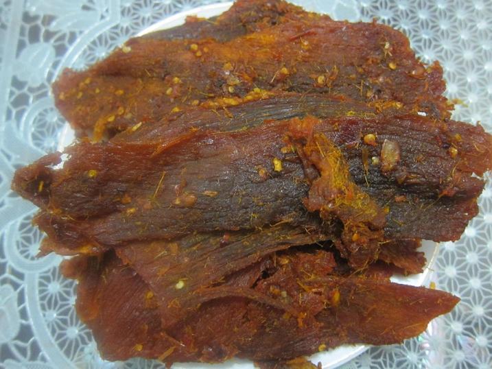 Dried venison –  famous specialty of Highlands