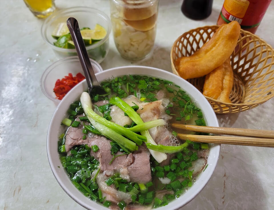 Phở Sướng Phố Cổ - Address for delicious beef pho