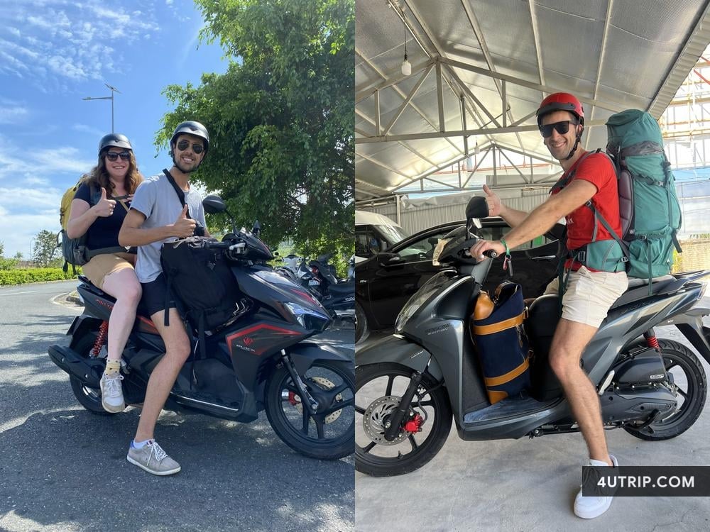 Scooters for rent near Phu Quoc airport